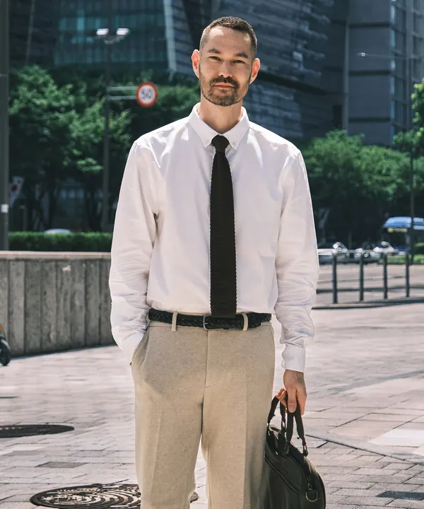 옥스포드 캐주얼 셔츠_화이트 (이지핏)